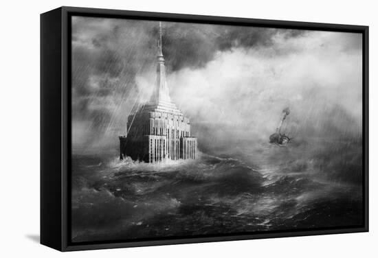 Endpire I-Alex Cherry-Framed Stretched Canvas