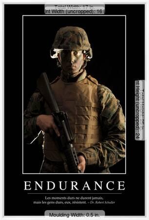 Endurance Citation Et Affiche D Inspiration Et Motivation Photographic Print Allposters Com