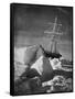 Endurance Trapped in Ice-Frank Hurley-Framed Stretched Canvas