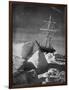 Endurance Trapped in Ice-Frank Hurley-Framed Photographic Print