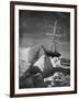 Endurance Trapped in Ice-Frank Hurley-Framed Photographic Print