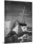 Endurance Trapped in Ice-Frank Hurley-Mounted Photographic Print