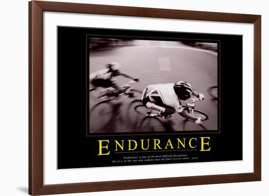 Endurance-null-Framed Art Print