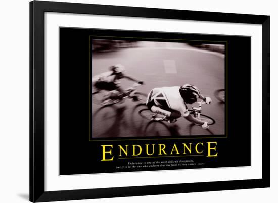 Endurance-null-Framed Art Print