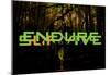 Endure And Survive-null-Mounted Poster