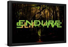 Endure And Survive-null-Framed Poster