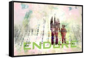 Endure-null-Framed Stretched Canvas