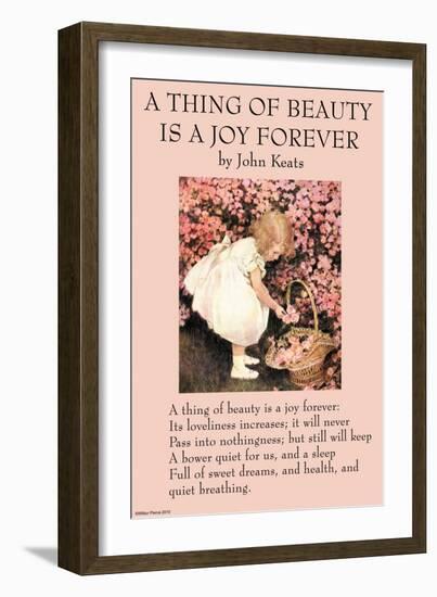 Endymion -A Thing of Beauty Is a Joy Forever-null-Framed Art Print