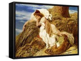 Endymion 'Ah! Well-A-Day, Why Should Our Young Endymion Pine Away'-Keats-Briton Rivière-Framed Stretched Canvas