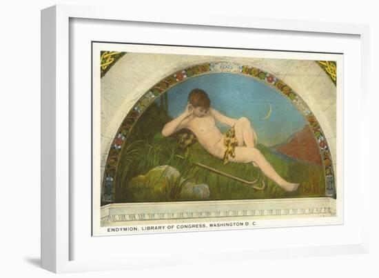 Endymion, Library of Congress, Washington D.C.-null-Framed Art Print