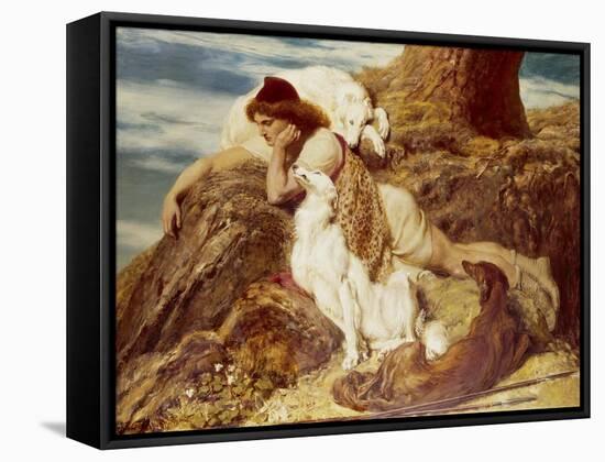 Endymion-Briton Rivière-Framed Stretched Canvas