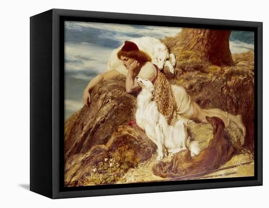 Endymion-Briton Rivière-Framed Stretched Canvas