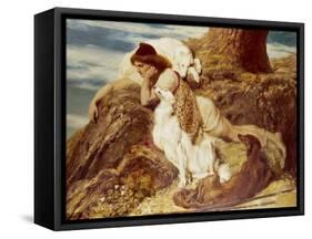 Endymion-Briton Rivière-Framed Stretched Canvas