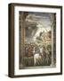 Enea Silvio Piccolomini Departing for Basel in Capacity of Secretary of Bishop of Ferrara-null-Framed Giclee Print