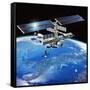 ENEIDE Mission To the ISS, Artwork-David Ducros-Framed Stretched Canvas