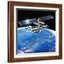 ENEIDE Mission To the ISS, Artwork-David Ducros-Framed Premium Photographic Print