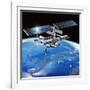 ENEIDE Mission To the ISS, Artwork-David Ducros-Framed Photographic Print