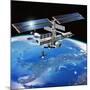 ENEIDE Mission To the ISS, Artwork-David Ducros-Mounted Photographic Print