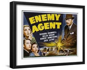 Enemy Agent, 1940-null-Framed Photo