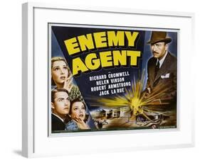 Enemy Agent, 1940-null-Framed Photo