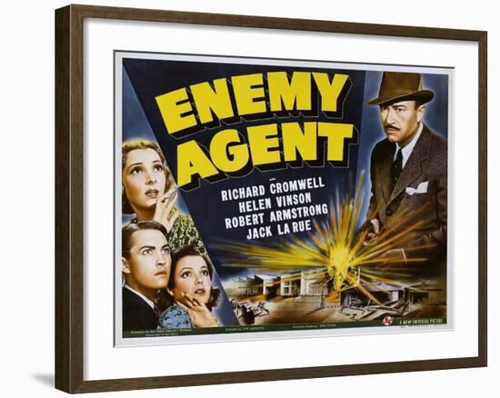 Enemy Agent, 1940-null-Framed Photo