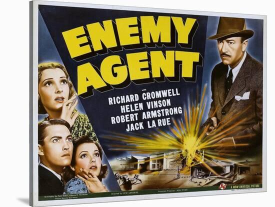 Enemy Agent, 1940-null-Stretched Canvas