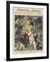 Enemy in Sight-Achille Beltrame-Framed Art Print