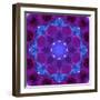 Energetic Mandala Ornament from Flowers-Alaya Gadeh-Framed Photographic Print