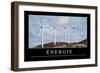 Énergie: Citation Et Affiche D'Inspiration Et Motivation-null-Framed Photographic Print