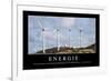 Energie: Motivationsposter Mit Inspirierendem Zitat-null-Framed Photographic Print