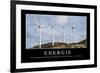 Energie: Motivationsposter Mit Inspirierendem Zitat-null-Framed Photographic Print