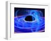Energy-releasing Black Hole-null-Framed Premium Photographic Print