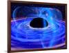 Energy-releasing Black Hole-null-Framed Photographic Print