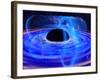 Energy-releasing Black Hole-null-Framed Photographic Print