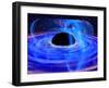 Energy-releasing Black Hole-null-Framed Photographic Print