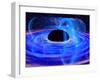 Energy-releasing Black Hole-null-Framed Photographic Print