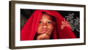 Enfance Birmane-Olivier Föllmi-Framed Art Print