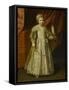 Enfant au faucon-Philippe De Champaigne-Framed Stretched Canvas