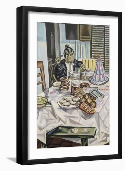 Enfant aux pâtisseries-Maria Blanchard-Framed Giclee Print