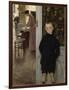 Enfant et femme dans un intérieur-Paul Mathey-Framed Giclee Print