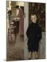 Enfant et femme dans un intérieur-Paul Mathey-Mounted Giclee Print