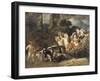 Enfants nobles (famille Trip?) dans un char trainé par des chèvres (dit autrefois : les enfants de-Ferdinand Bol-Framed Giclee Print