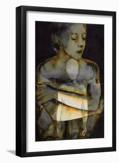 Enfold- the Dirty Yellow Series-Graham Dean-Framed Giclee Print