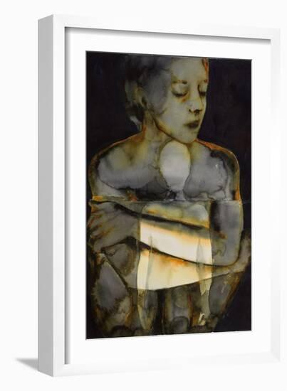 Enfold- the Dirty Yellow Series-Graham Dean-Framed Giclee Print