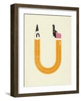 Enforcer-Dale Edwin Murray-Framed Giclee Print