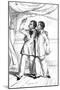 Eng and Chang, Siamese Twins, Playing Shuttlecock-W Day-Mounted Art Print