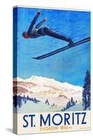 Engadin -- St. Moritz-Carl Moos-Stretched Canvas