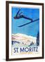 Engadin -- St. Moritz-Carl Moos-Framed Art Print