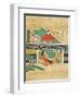 Engaged Couple's First Conversation in Presence of Family, by Painter from Tosa School-null-Framed Giclee Print