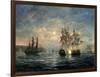 Engagement Between the "Bonhomme Richard" and the "Serapis" Off Flamborough Head, 1779-Richard Willis-Framed Giclee Print